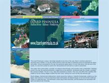 Tablet Screenshot of lizard-peninsula.co.uk